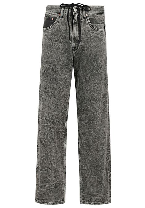 jeans 5 pocket donna grigio in cotone MM6 MAISON MARGIELA | S52LA0236 M30011860